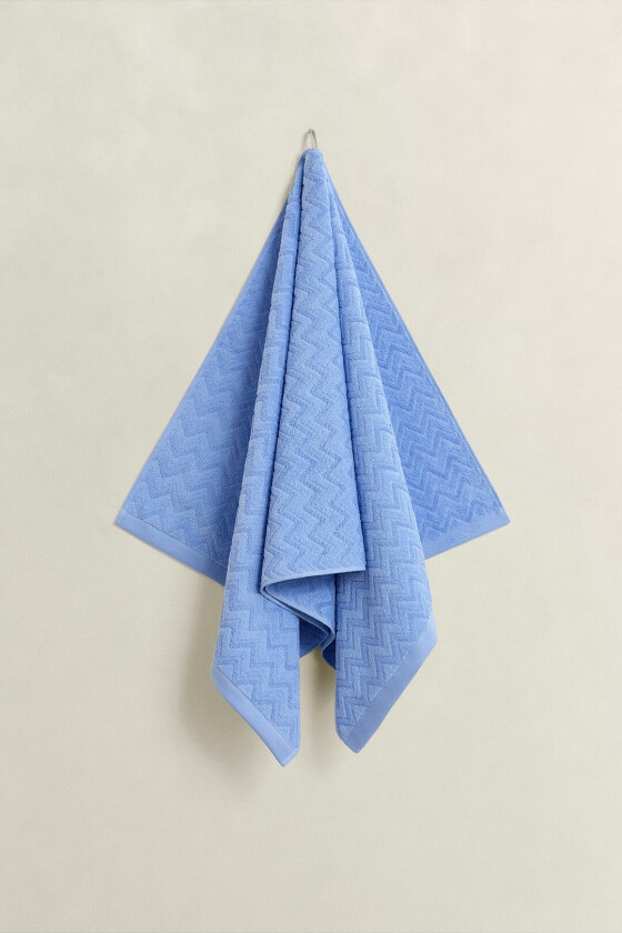 Håndkle Jacquard Herringbone 70x140 cm - Blå