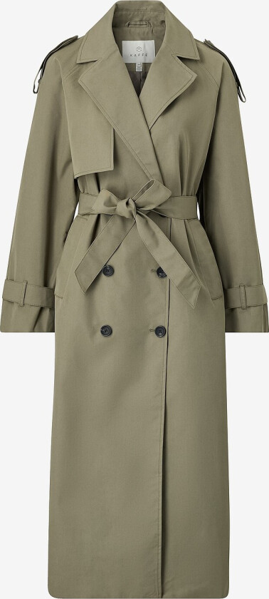 Trenchcoat kaValentina Trench Coat - Grønn