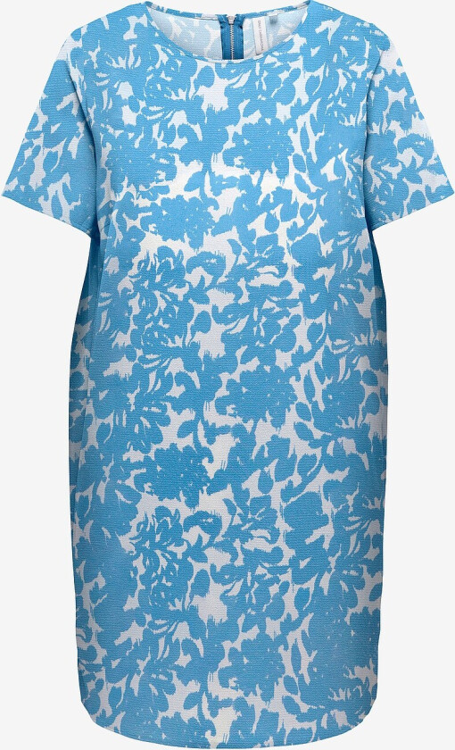 Kjole carLux SS Tunic Dress Wvn - Blå