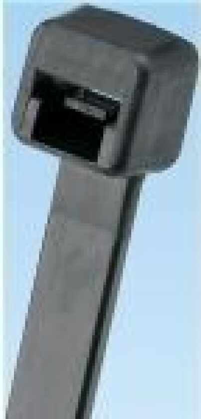 Bilde av Cable Tie, 5.6L (142mm), Intermediate, Weather Resistant, Black, 1000pc, Nylon, Svart, 14,2 cm