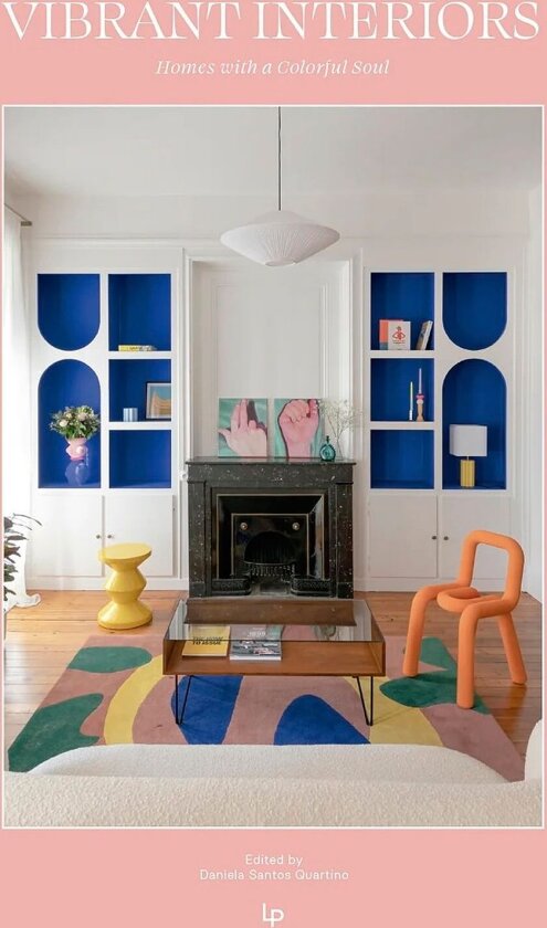 Coffee Table Book - Vibrant Interiors, Rosa