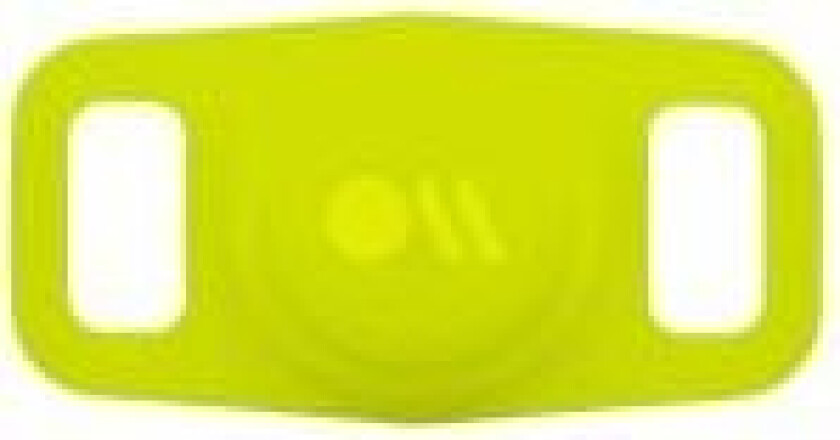 Case-mate AirTag Case, Etui, Gult, Key finder case, Lime Green, Silikon, Kjæledyrhalsbånd