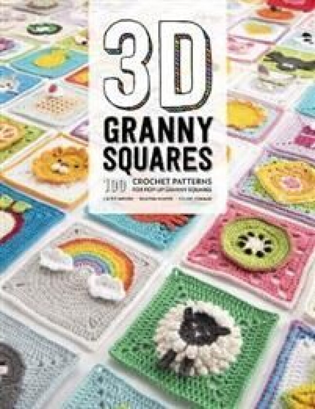 3D Granny Squares av Celine Semaan, Sharna Moore, Caitie Moore
