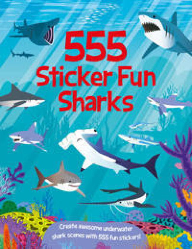 555 Sticker Fun Sharks