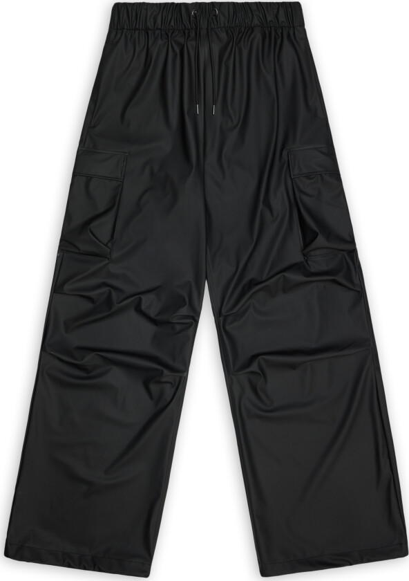 Pocket Rain Pants Wide W3 Black