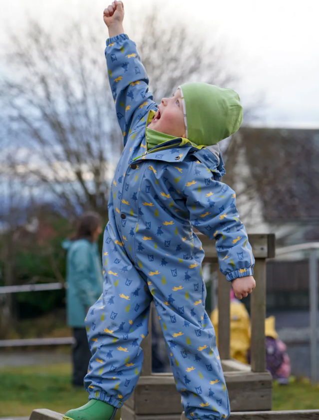Heilårsregndress Hagl - Blå - Barn - Yttertøy