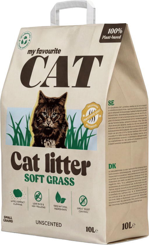 Softgrass 10L - Katt - Kattesand & kattestrø - My favourite CAT