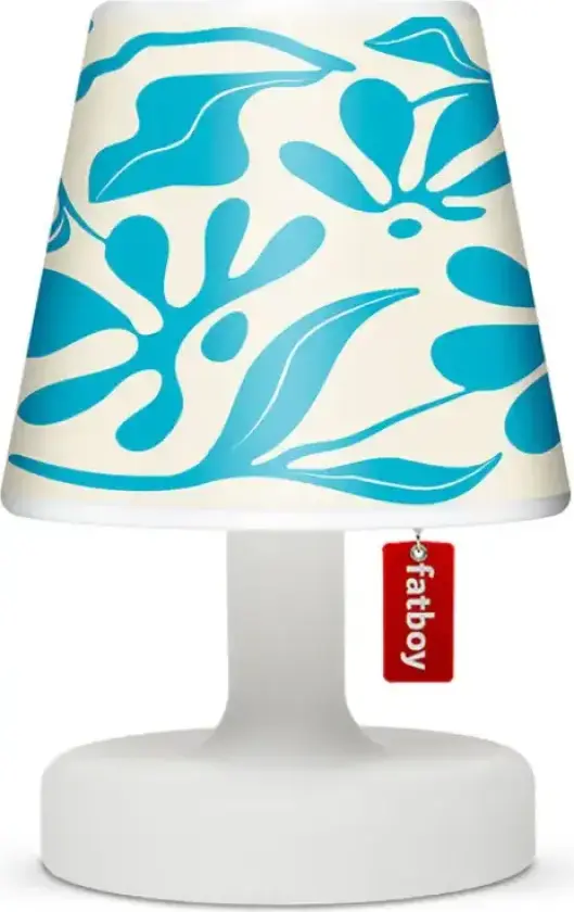 Cooper cappie lampeskjerm blue leaf