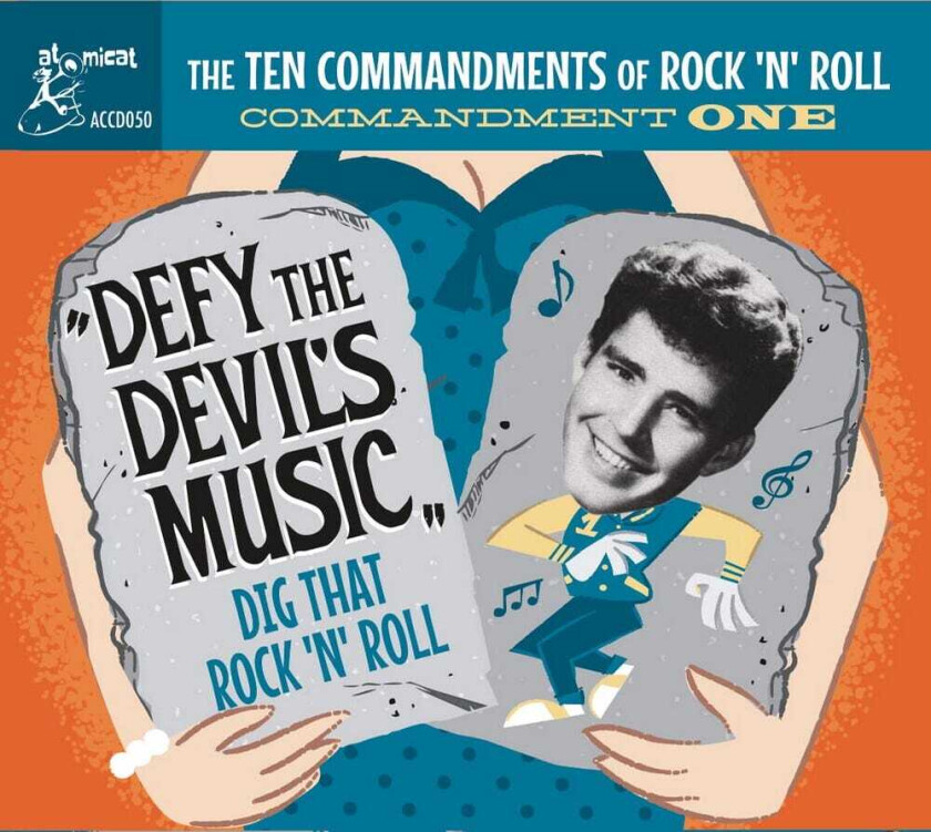 Diverse Artister Ten Commandments Of Rock 'N' Roll 1 CD