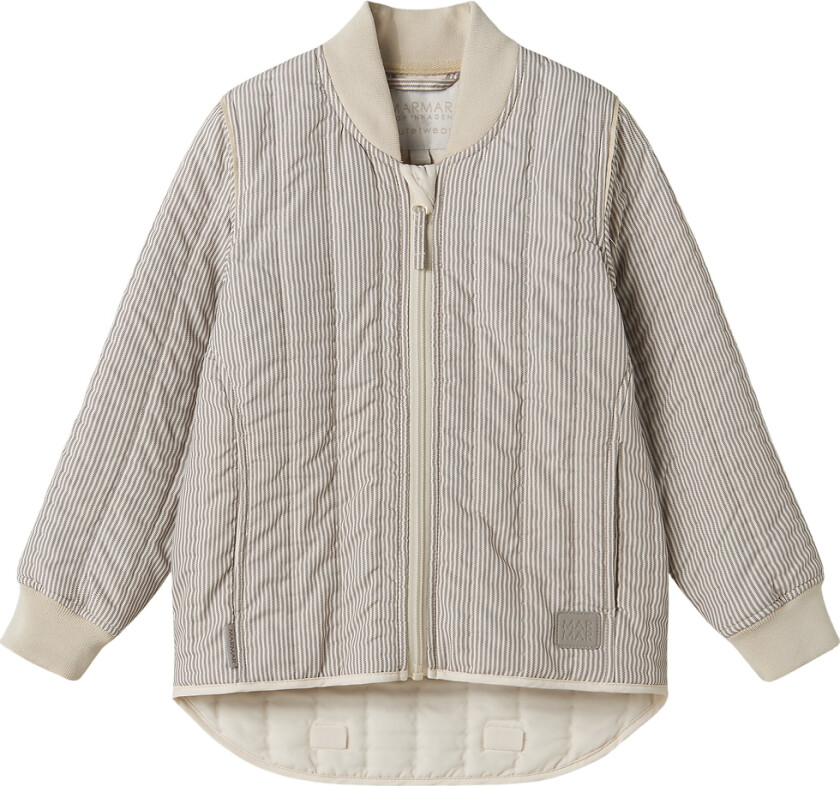 Termojakke - Orry - Dark Brown Stripe - - 12 år (152) - Termoklær