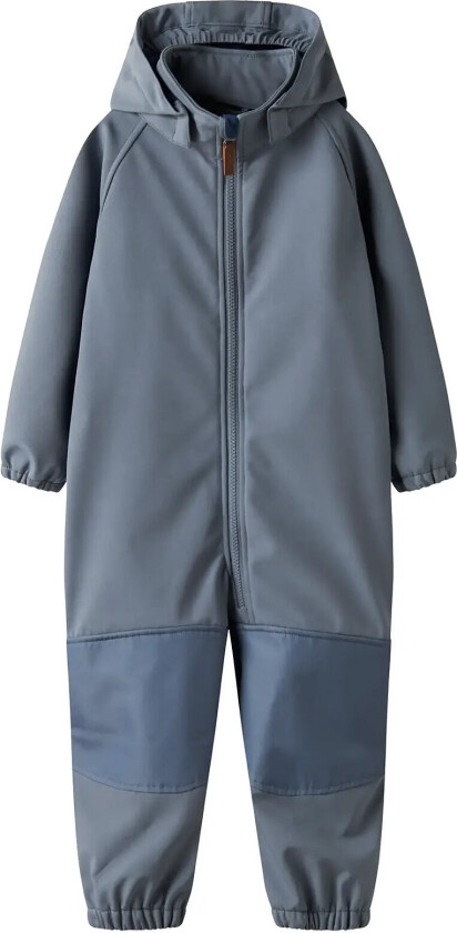 Nmmalfa08 Softshell Suit Magic 1Fo Tb - Blue - 110