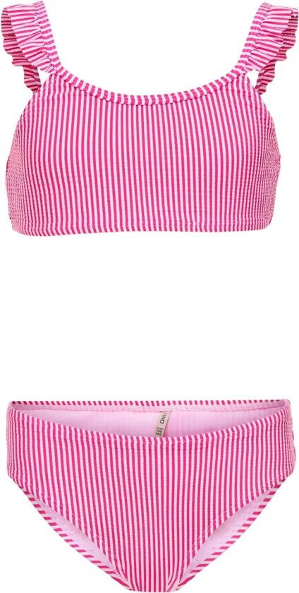 Kogsunny Structure Bikini Set Acc - Pink - 158-164