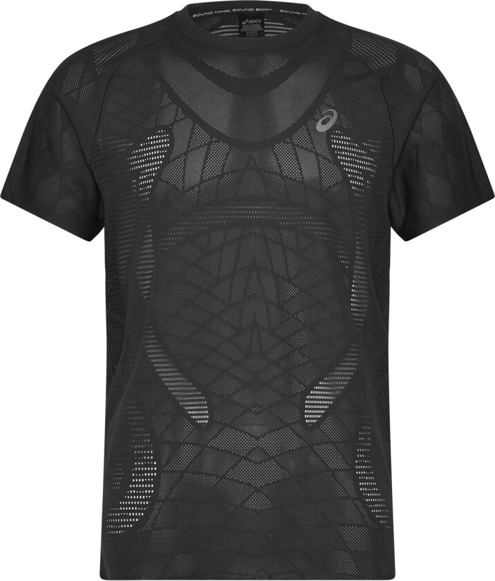 Metarun Ss Top - Black - L