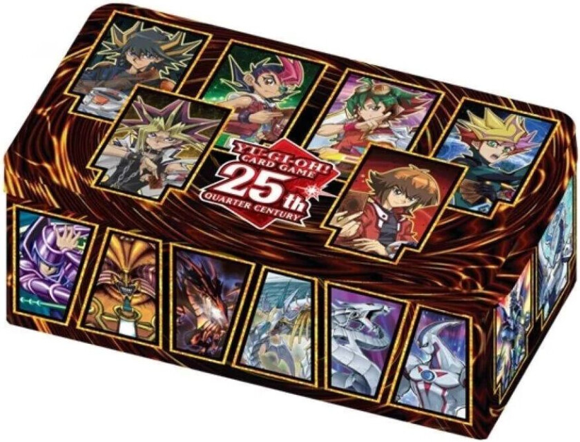 Yu-Gi-Oh! YGO TCG - Dueling Heroes 25th Anniversary Tin - ENGLISH EDITION