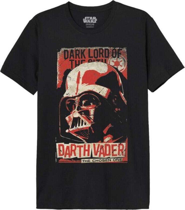 Disney T-skjorte - Darth Vader - The Chosen One - M til XXL - Herrer - svart