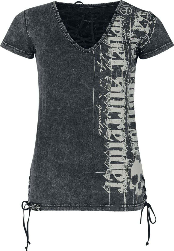 T-skjorte - Original Sinner T-skjorte - S til XXL - Damer - grå