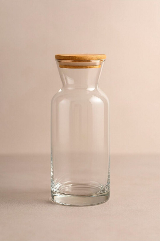 Sett med glassflasker Arman, Transparent