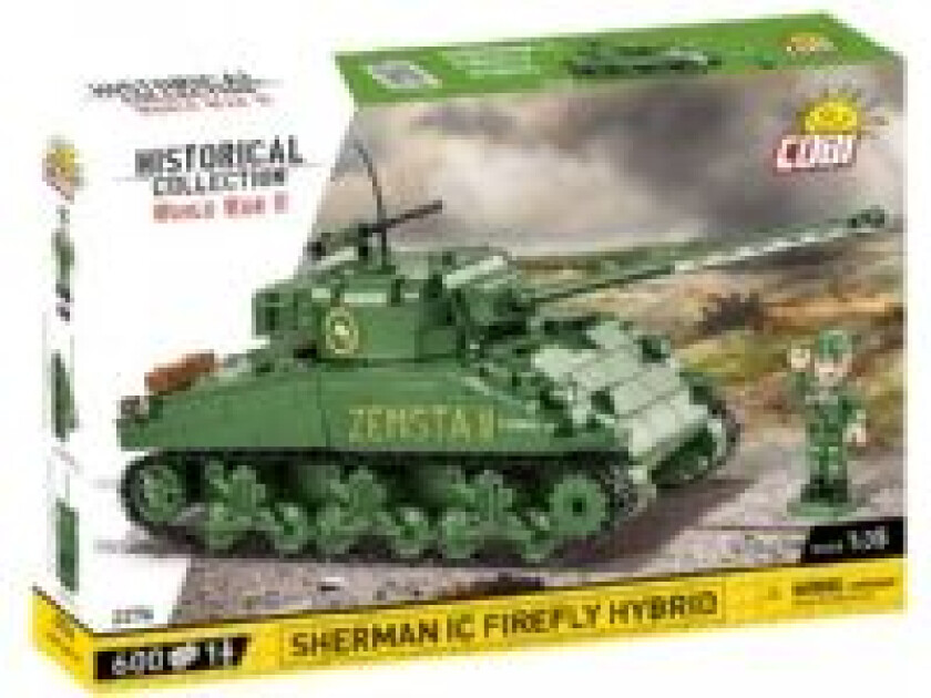 Bilde av COBI Sherman Ic Firefly Hybrid Cobi  Historiske Byggeklosser