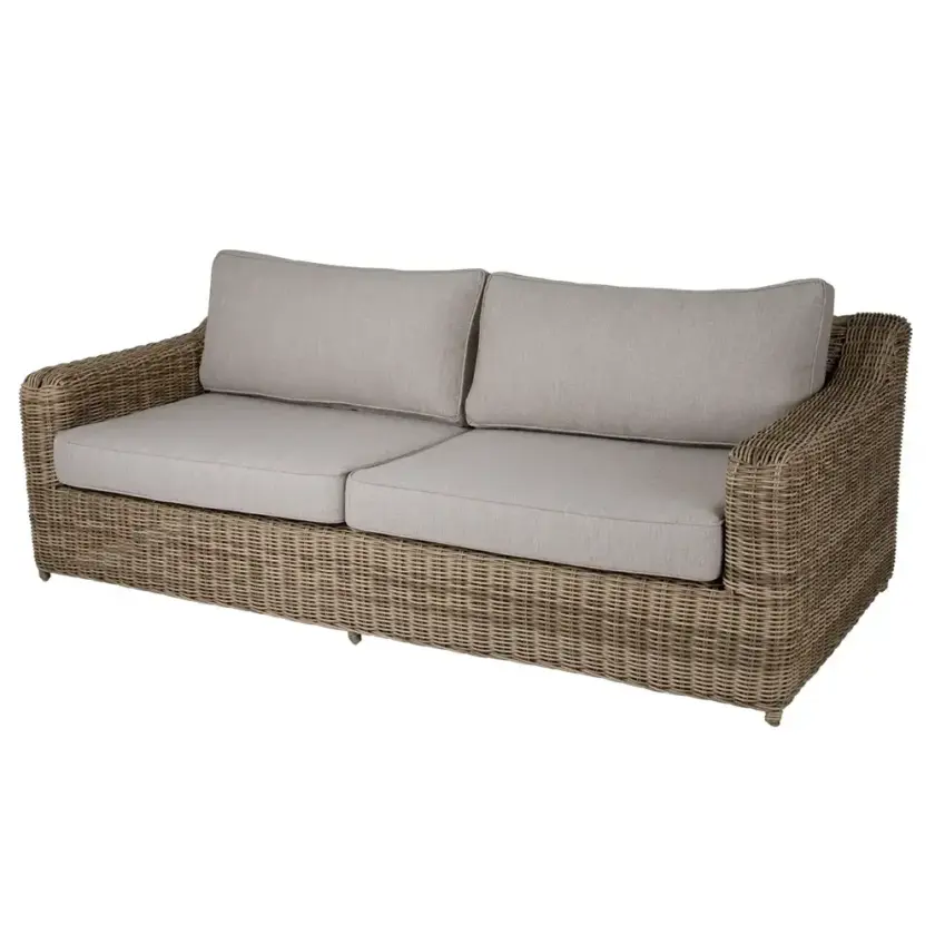 Glendon 3-seters sofa Rustic / Beige
