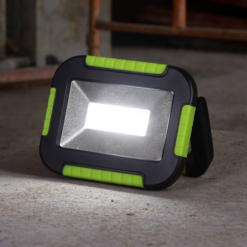 Utendørs LED-spot 850946, svart/grønn, lengde 16 cm