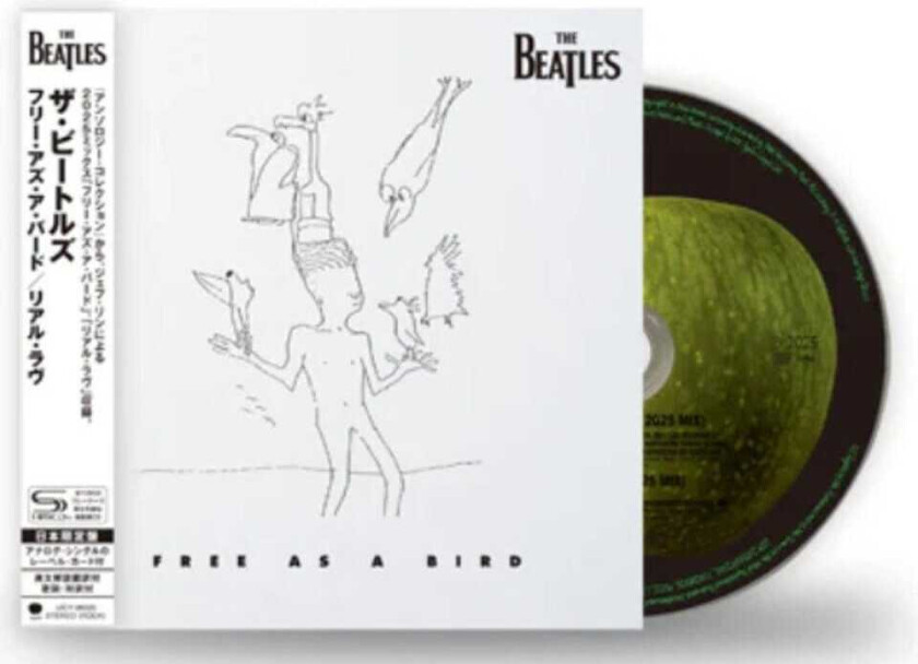 The Beatles Free As A Bird 2025 Mix CD