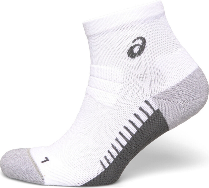 Performance Run Sock Quarter - White - S
