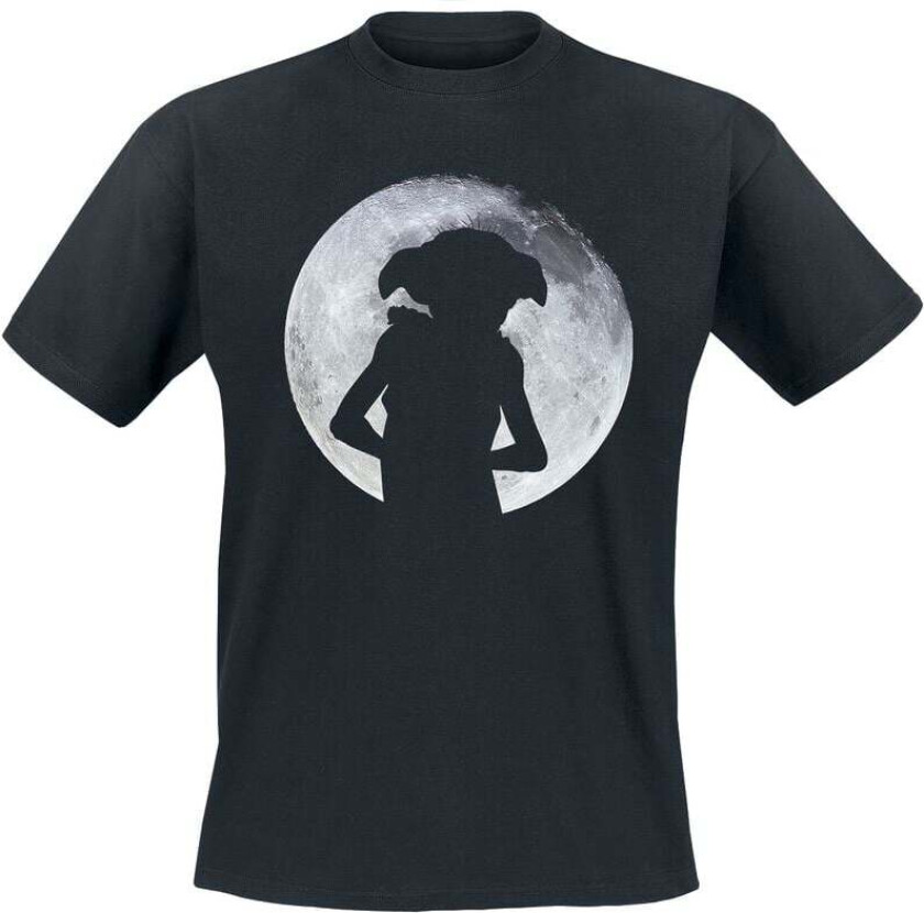 T-skjorte - Dobby - Moonlight - S til 5XL - Herrer - svart