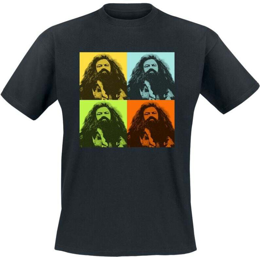 T-skjorte - Hagrid Art - S til 5XL - Herrer - svart