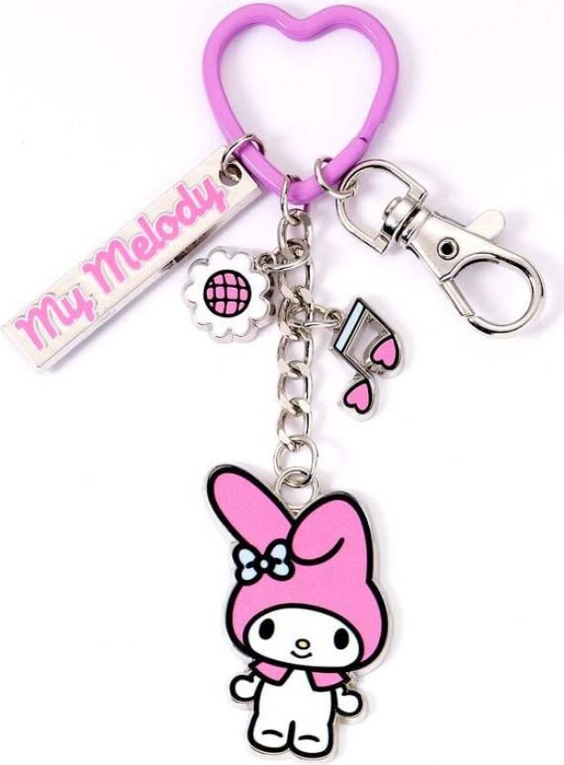 Anime Nøkkelring - My Melody - None - flerfarget