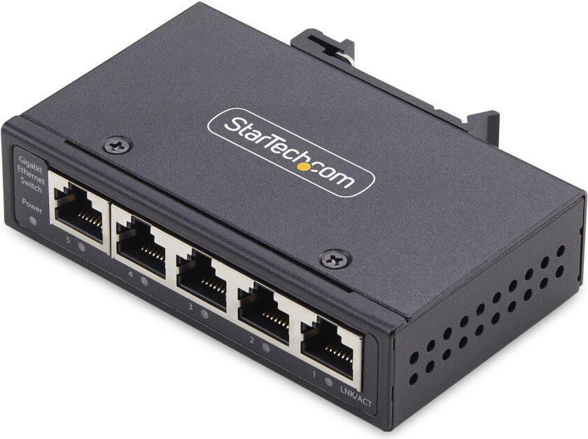 5-Port Unmanaged Industrial Ethernet Switch - IP30 - TAA - switch - 5 ports - unmanaged - TAA Compliant