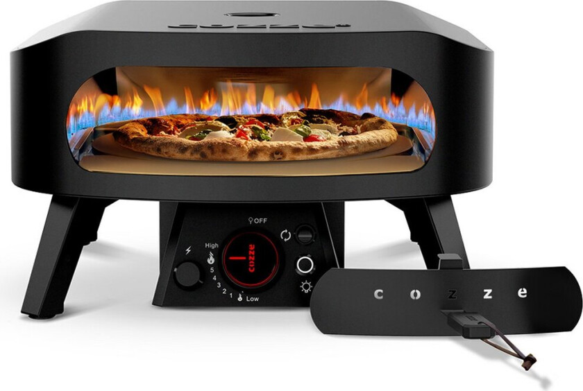 COZZE® 13" PIZZAOVN ROTATE BLACK EDITION GAS