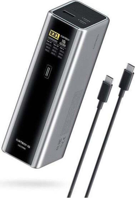 CKPB200UGLGR 210W 2 x USB-C 1 x USB-A Nødlader - Grey - 20000 mAh