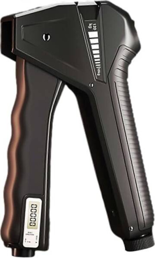 Håndtrener Grip Strengthener, Grip Strength Trainer, Justerbar Håndgrepstrener, Rustsikker Finger Trainer(Svart)