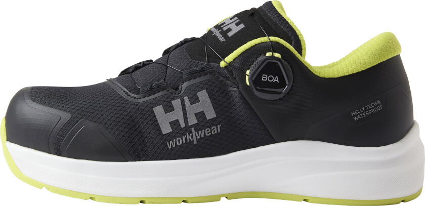 Oslo 2 78447-993 Vernesko svart/gul, S7S, BOA Svart/gul