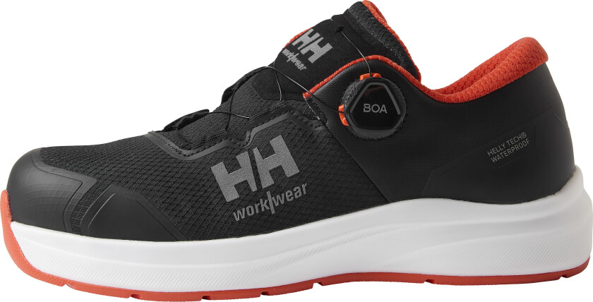 Oslo 2 78447-992 Vernesko svart/oransje, S7S, BOA Svart/oransje