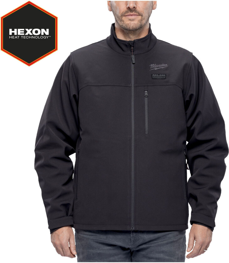 M12 HJBL6-0 Varmejakke svart L