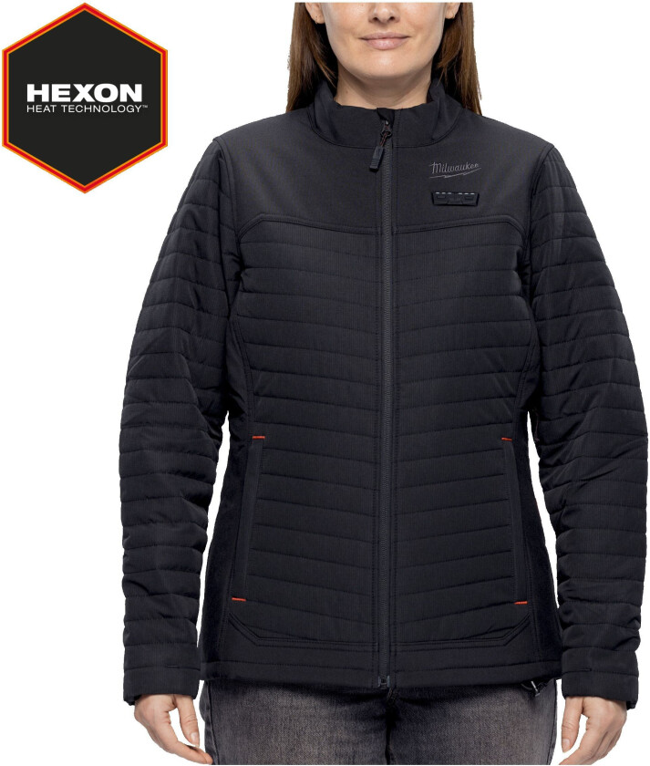 M12 HPJLBL3-0 Varmejakke svart XL