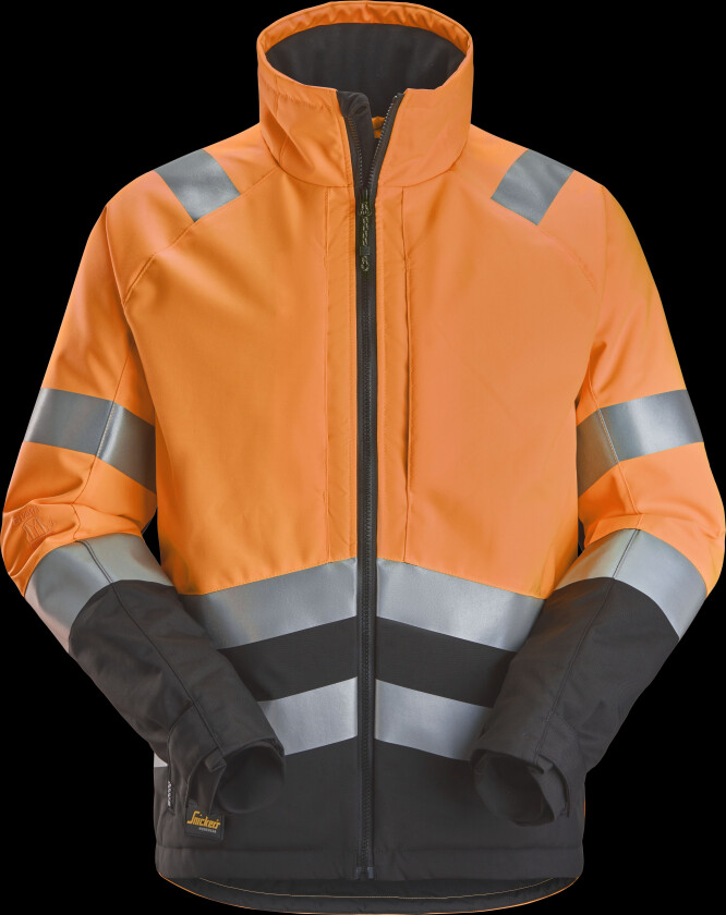 1153-5504 Vinterjakke varsel, oransje/svart XXL