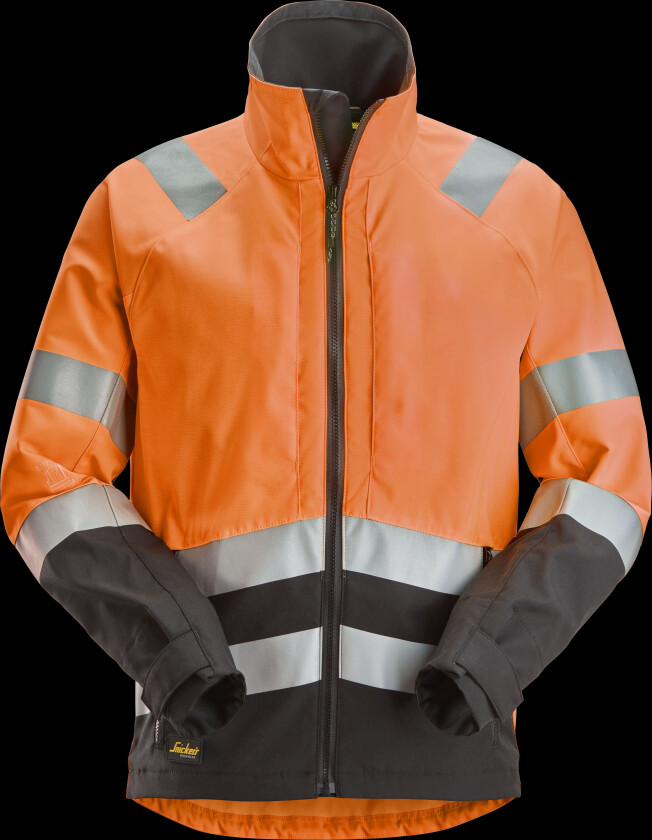 1532-5504 Jakke varsel, oransje/svart Oransje/svart