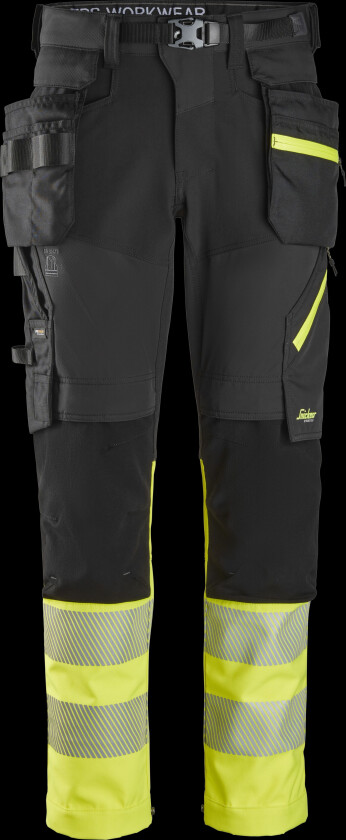 6935 Midjebukse gul/svart 148