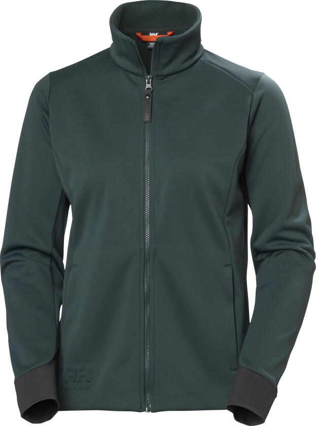 Tech 72381_450 Fleecejakke grønn, dame XS