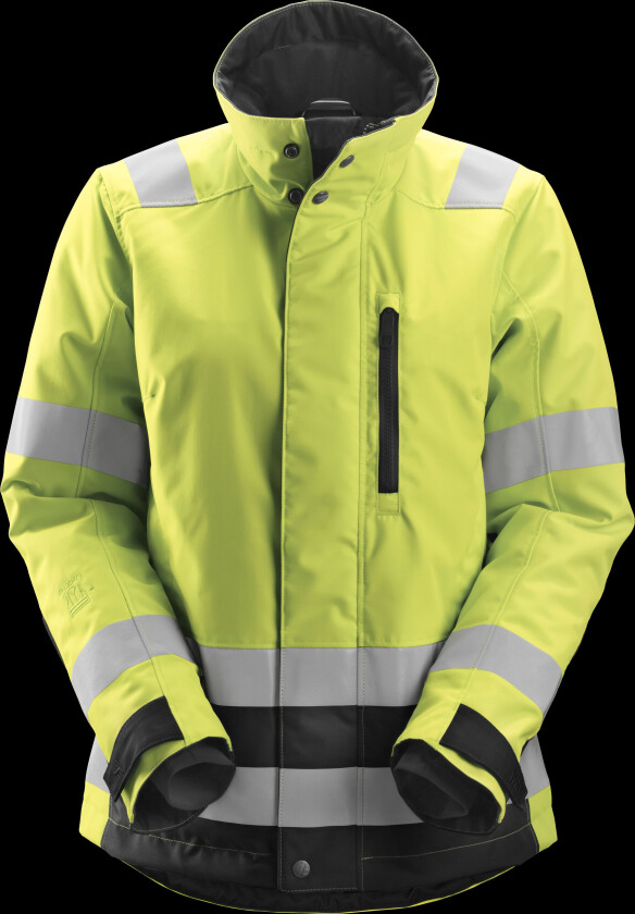 1137 Vinterjakke gul/svart Gul/Svart