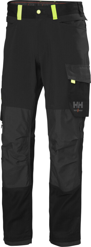 Oxford 77395-999 Arbeidsbukse svart/mørkgrå C66