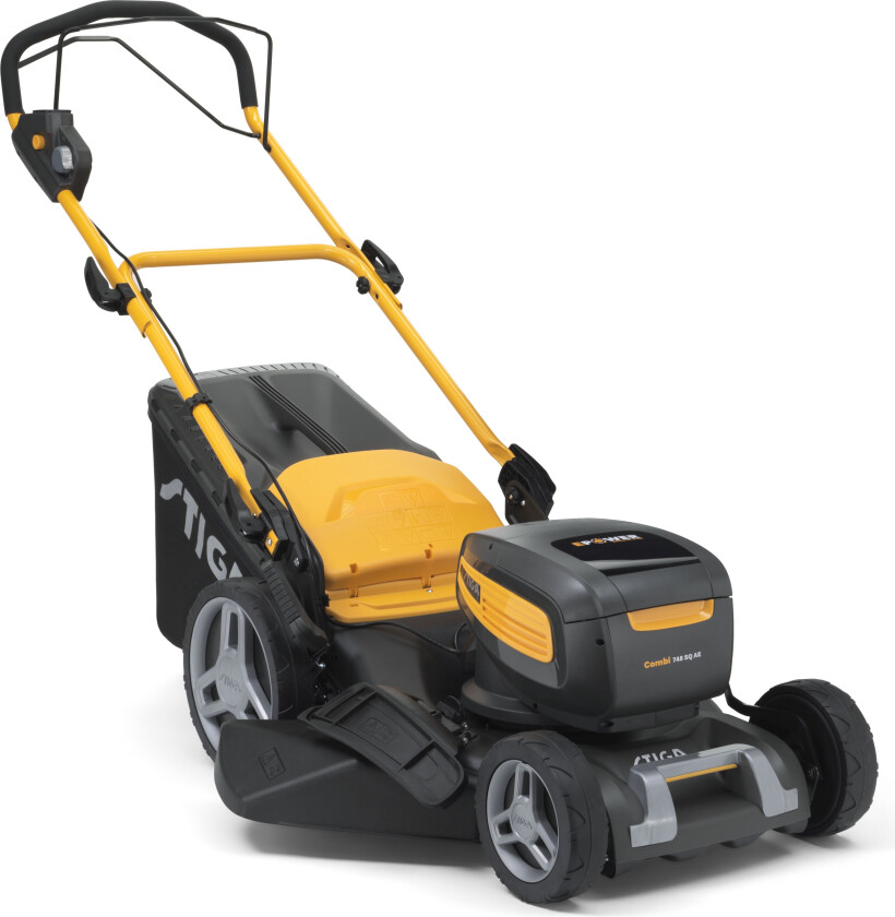 Combi 748 SQ AE Gressklipper med batteri og lader
