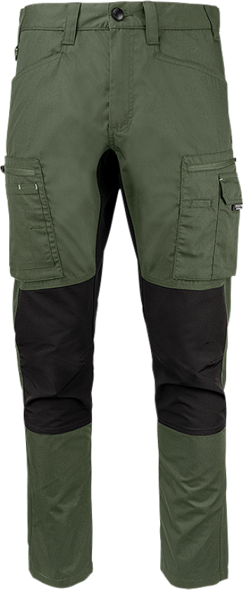 FP60 Arbeidsbukse grønn/svart Grønn/Svart
