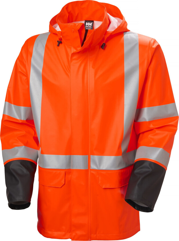 Addvis 70155-269 Regnjakke oransje/grå Oransje/grå