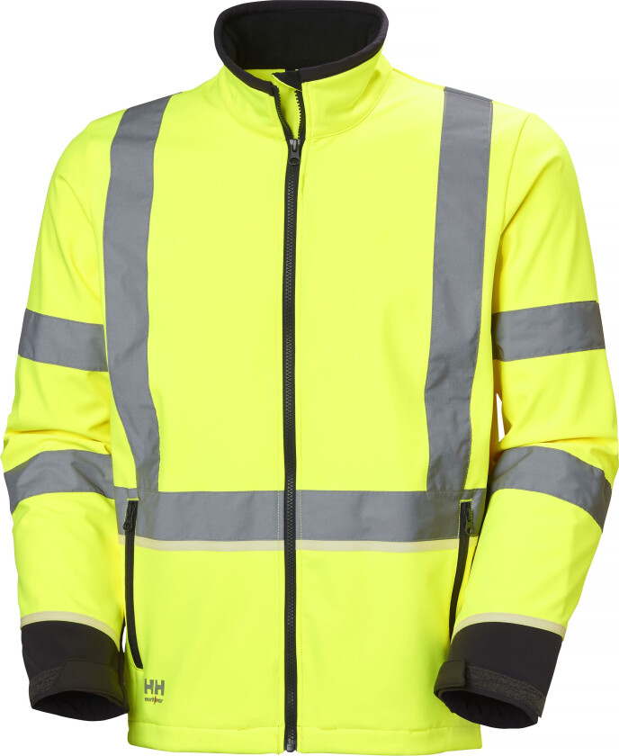 74055_369 Softshelljakke gul Gul