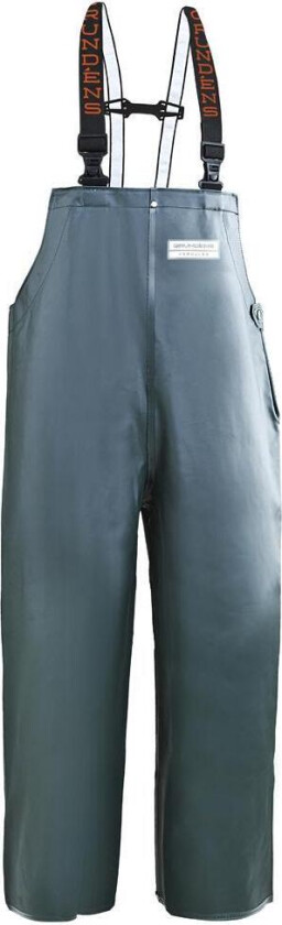 10096 Herkules 16 Bib Hengeselbukse grønn, vanntett, slitesterk Grønn