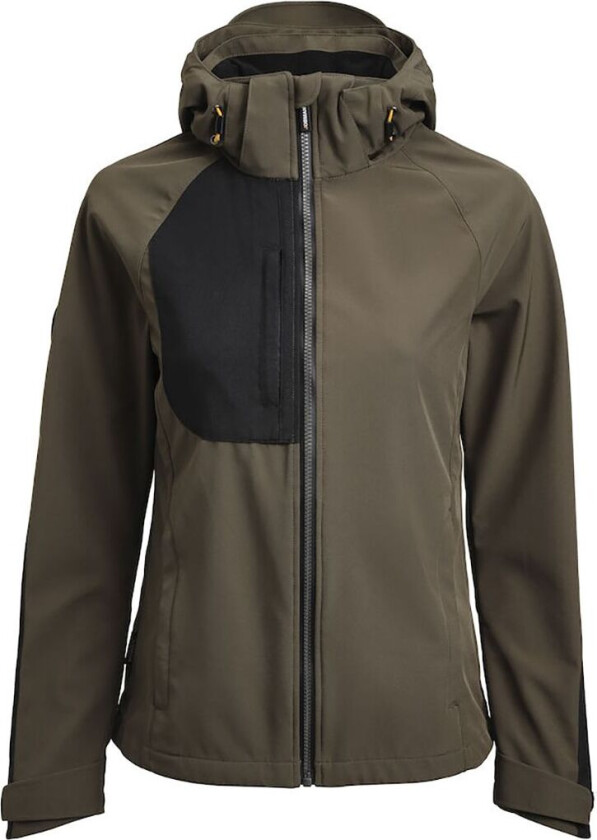 1372 Softshelljakke olivengrønn L