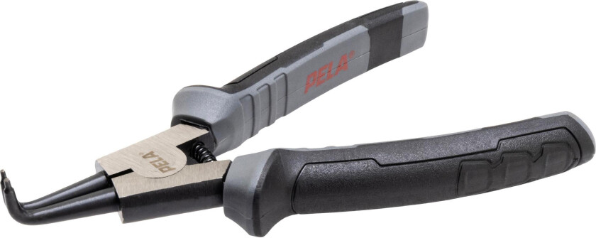 543766 Låseringtang utvendig, bøyd, 150 mm